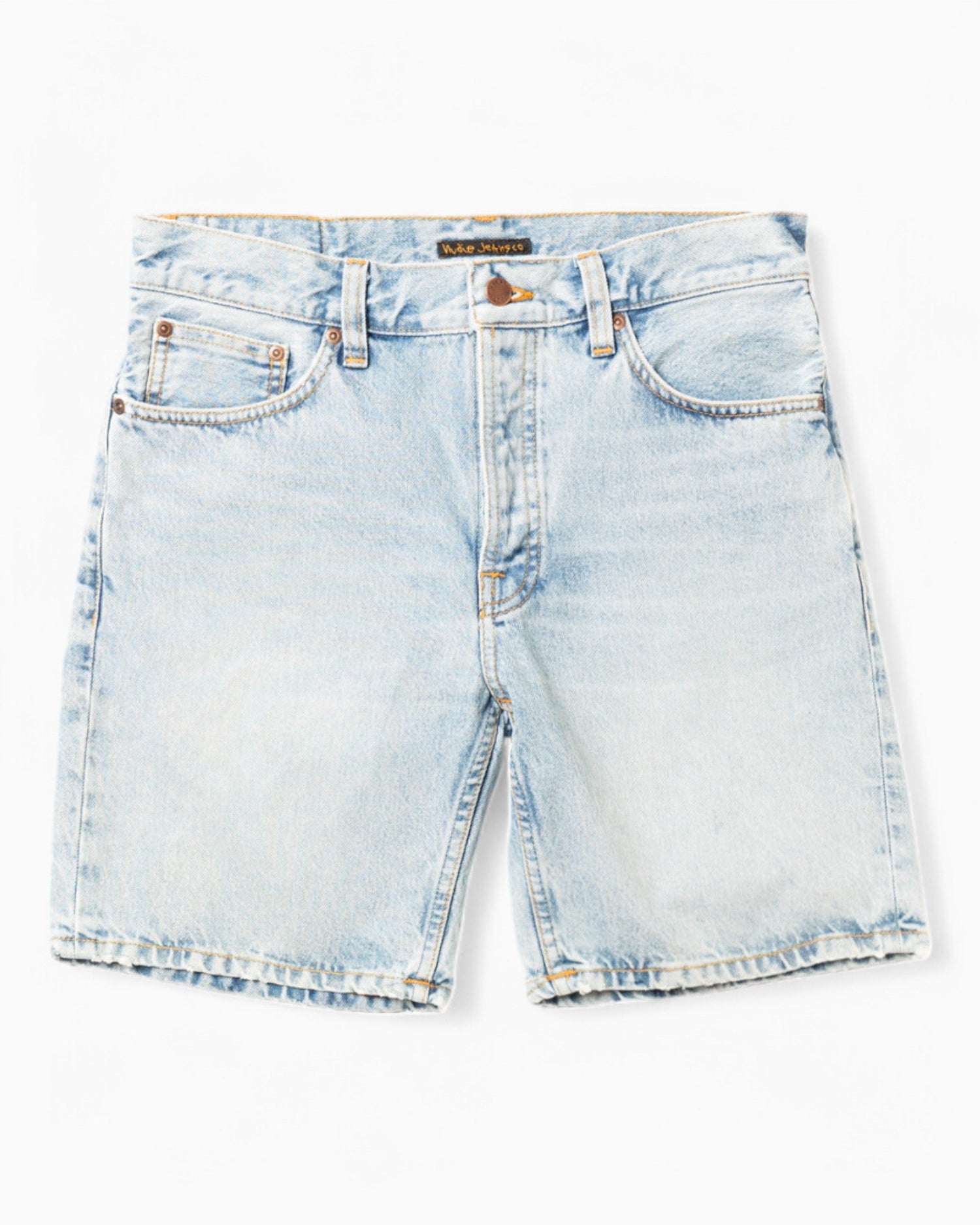 Nudie Jeans Seth Erkek Denim Şort Sea Salt