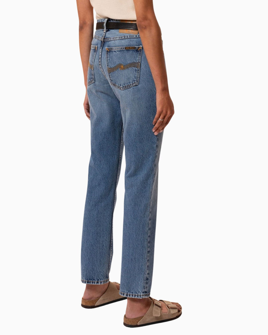 Nudie Jeans Shady Sadie Indigo Blues Kadın Jean Pantolon