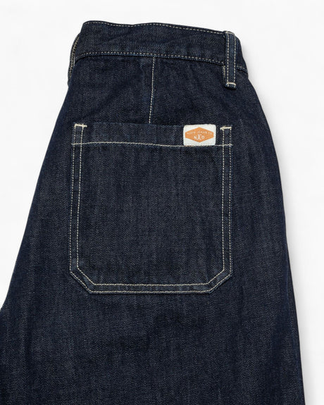 Nudie Jeans Wendy Double Knee Dark Blue Denim Kadın Jean Pantolon