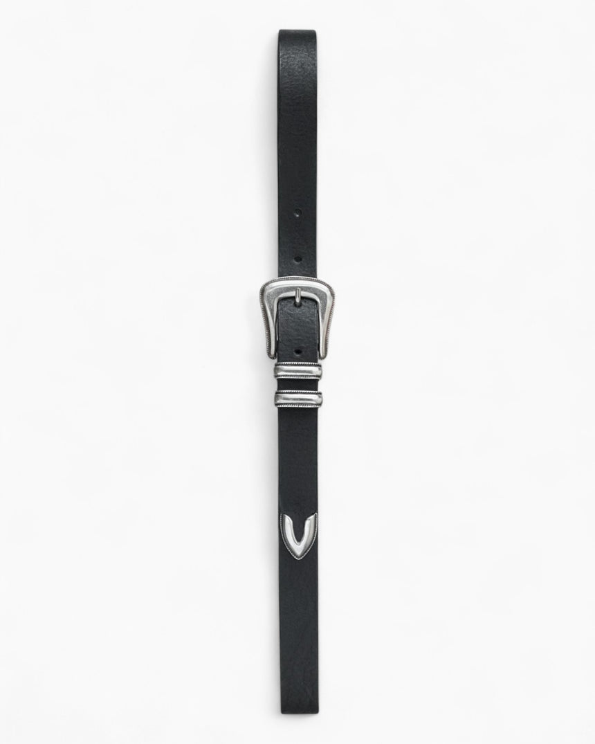 Nudie Jeans Western Silver Kemer Black