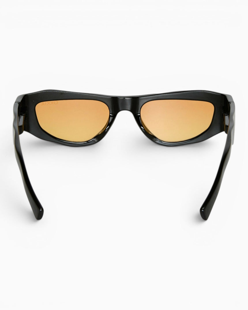 Okkia Seletti X Okkia Colorado Güneş Gözlüğü Black/Yellow Lenses