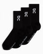 On Logo Sock High 3'lü Çorap Black
