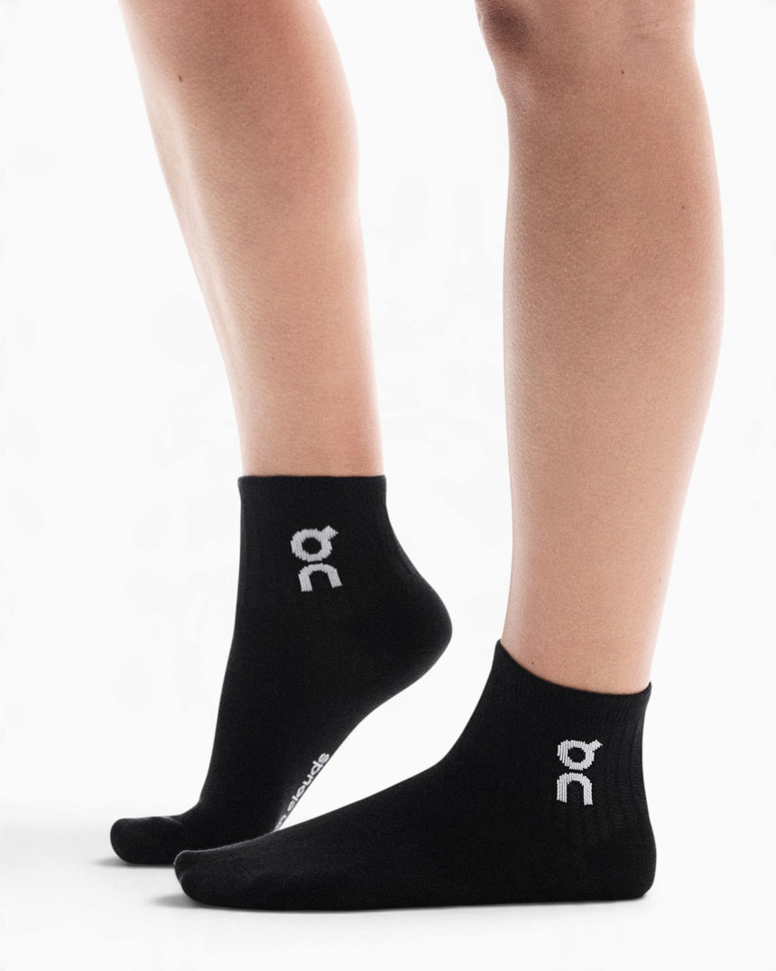 On Logo Sock Mid 3'lü Çorap