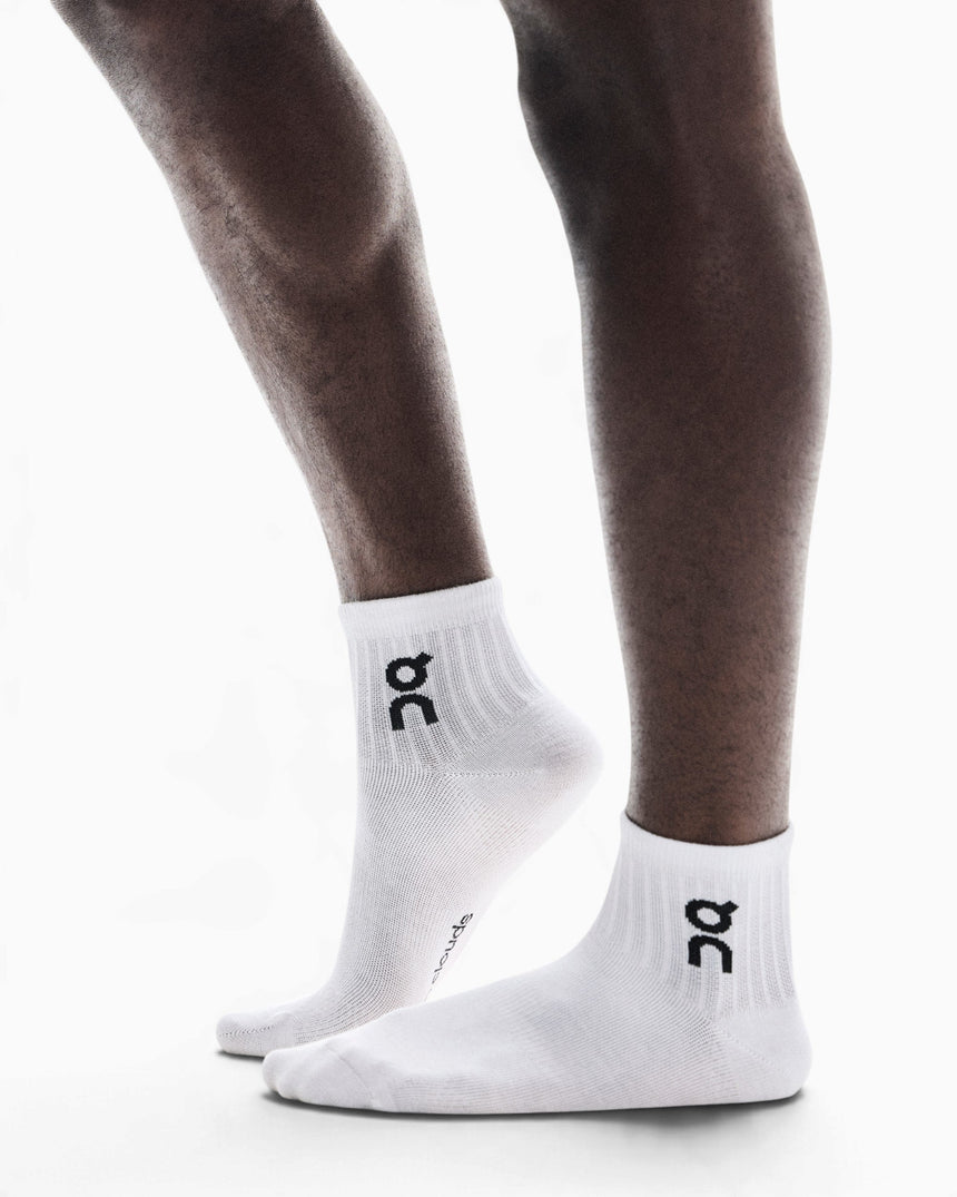 On Logo Sock Mid 3'lü Çorap