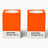 Pantone Candle Holders Set Of 2 Orange