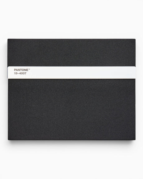 Pantone Notebook W/ Pencil Unlined Black
