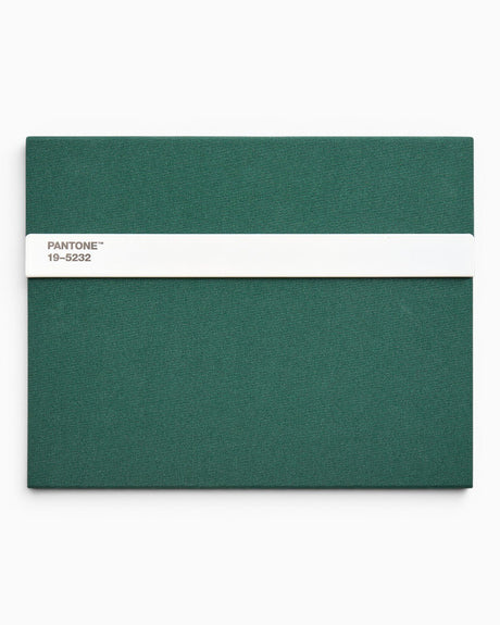 Pantone Notebook W/ Pencil Unlined Dark Green