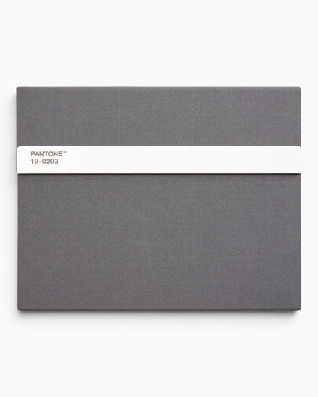 Pantone Notebook W/ Pencil Unlined Gray