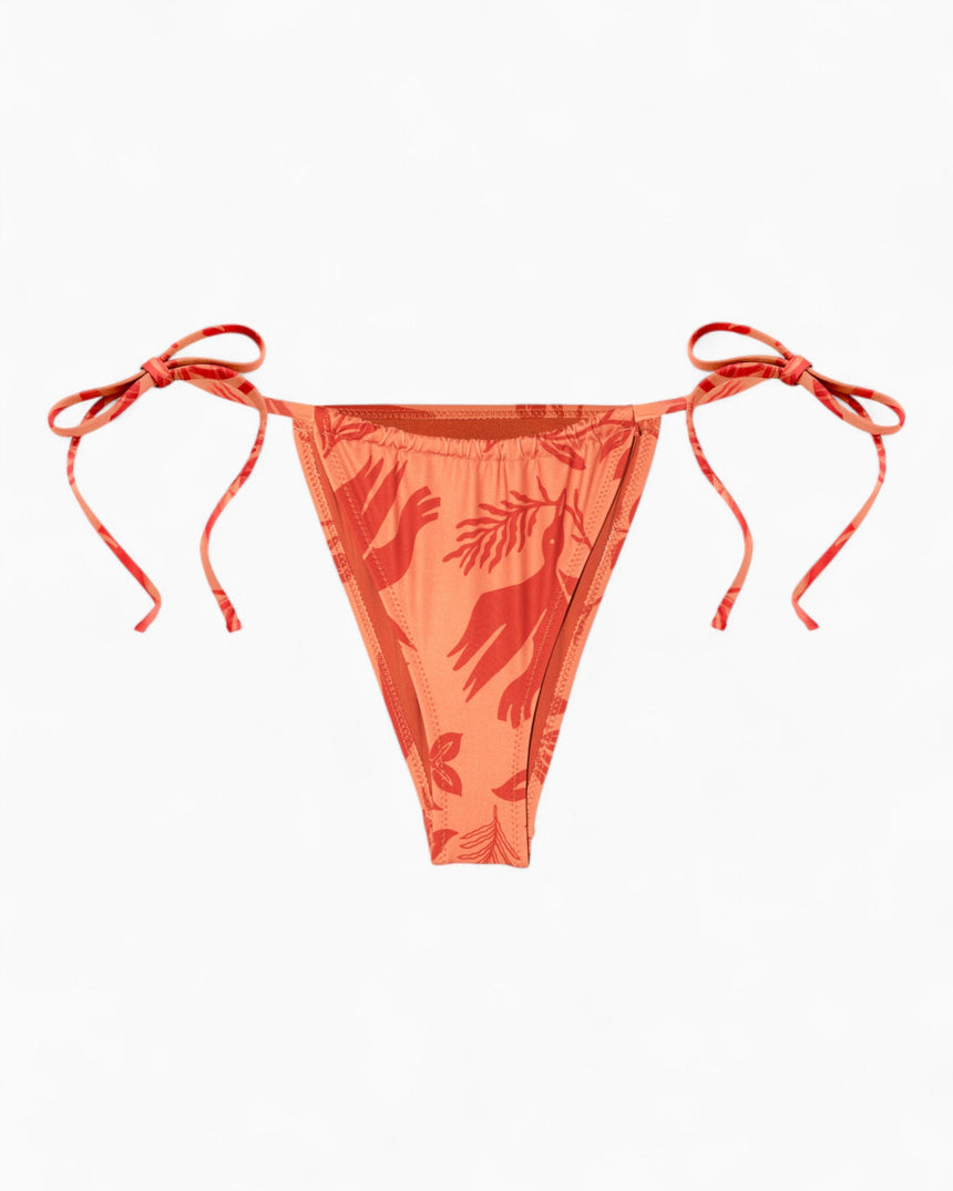Paume Orange Sunset Beau İpli Bikini Altı Orange Sunset
