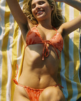Paume Orange Sunset Beau İpli Bikini Altı