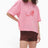 PEMY Resting Oversize Kadın T-Shirt Pink