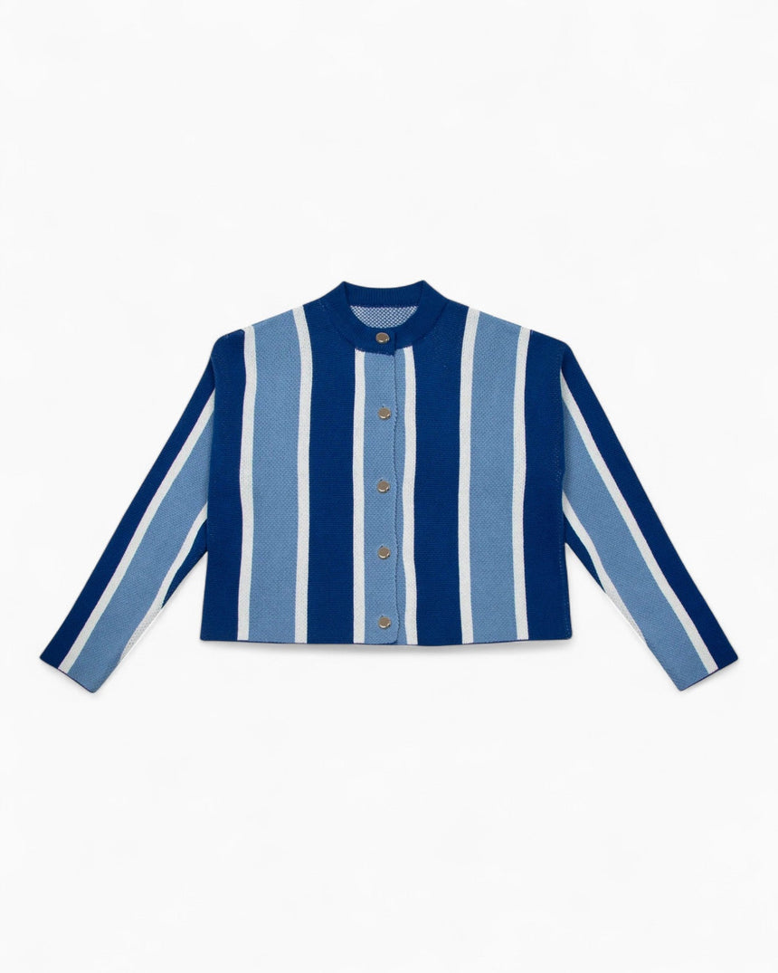 PEMY Triko Ceket Ocean