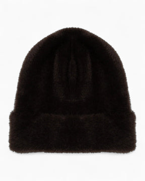 PEMY Tüylü Triko Bere Midnight