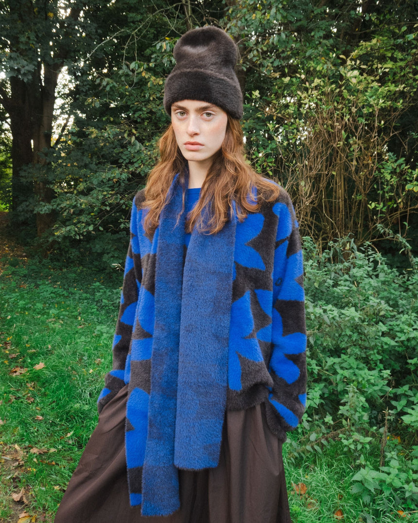 PEMY Tüylü Triko Bere