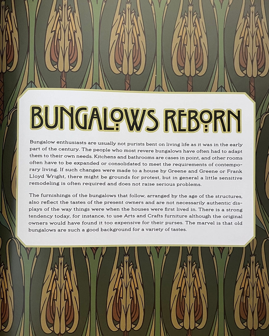 Pestil Books for vitruta American Bungalow Style