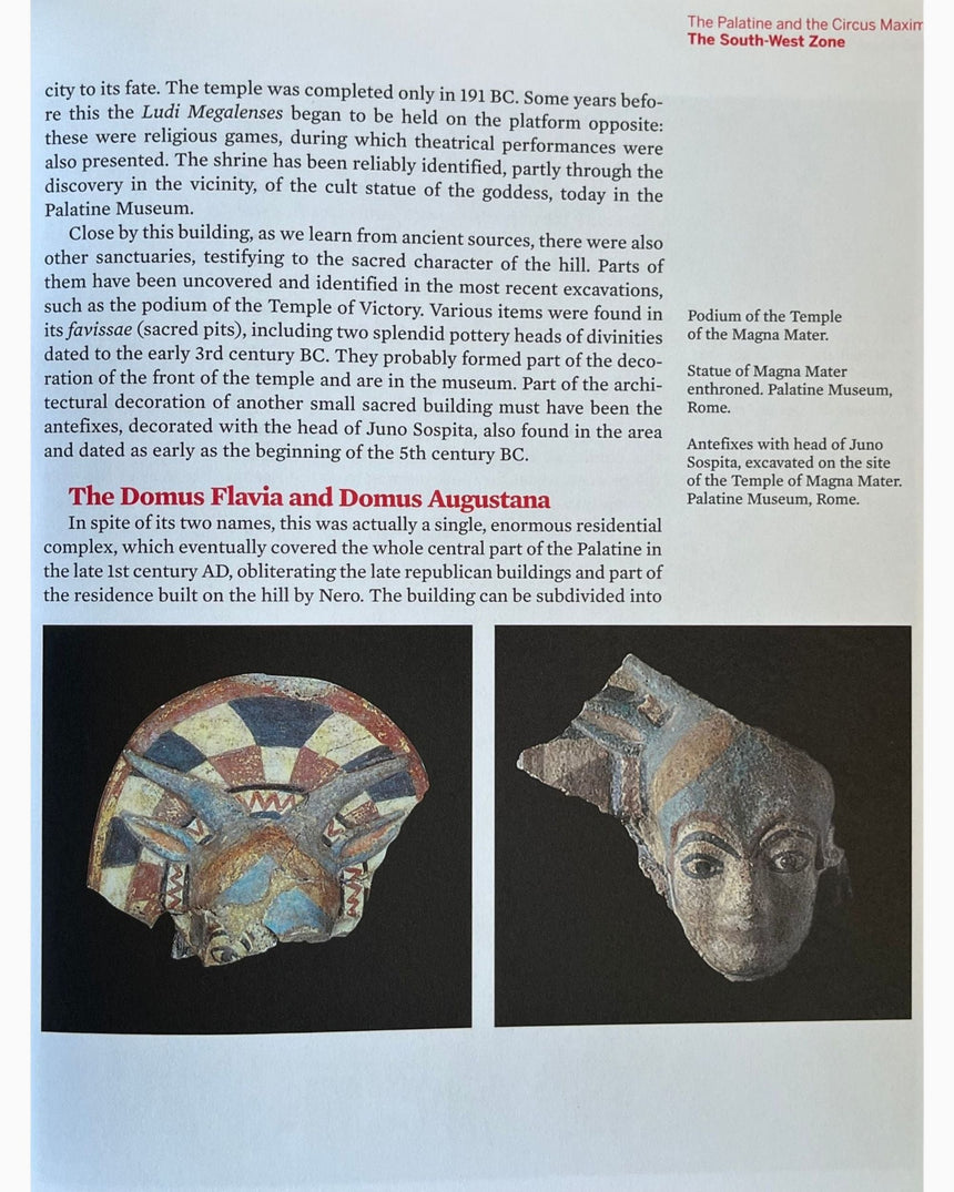 Pestil Books for vitruta Archaeological Guide to Rome 
