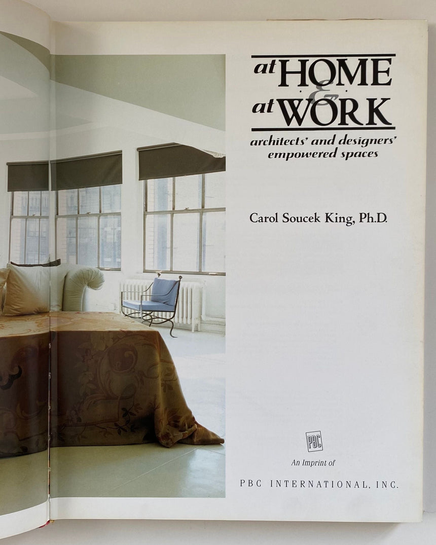 Pestil Books for vitruta At Home & At Work: Architects' and Designers' Empowered Spaces