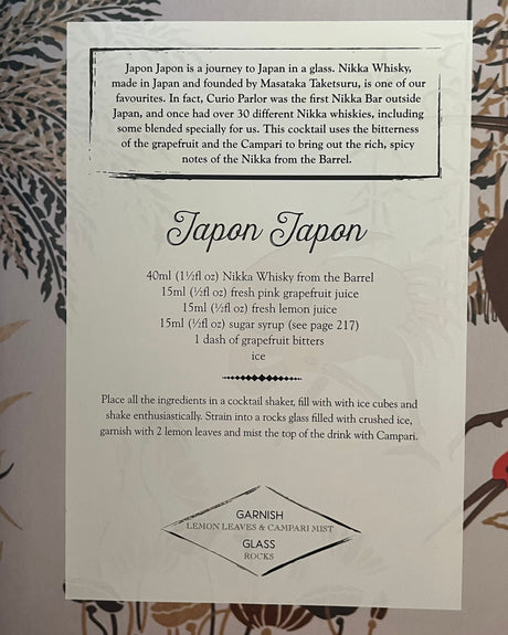 Pestil Books for vitruta Experimental Cocktail Club