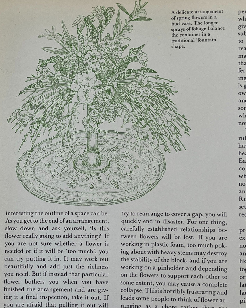 Pestil Books for vitruta Flower Arranging