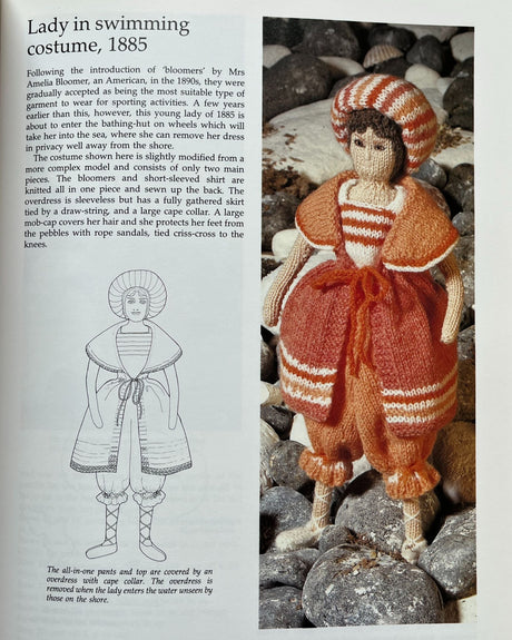 Pestil Books for vitruta Knitted Historical Figures