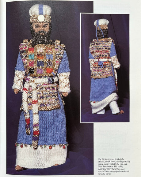 Pestil Books for vitruta Knitted Historical Figures