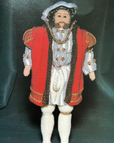 Pestil Books for vitruta Knitted Historical Figures