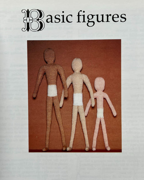 Pestil Books for vitruta Knitted Historical Figures