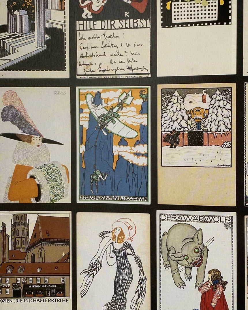 Pestil Books for vitruta Meister Werke der Wiener Werkstaette