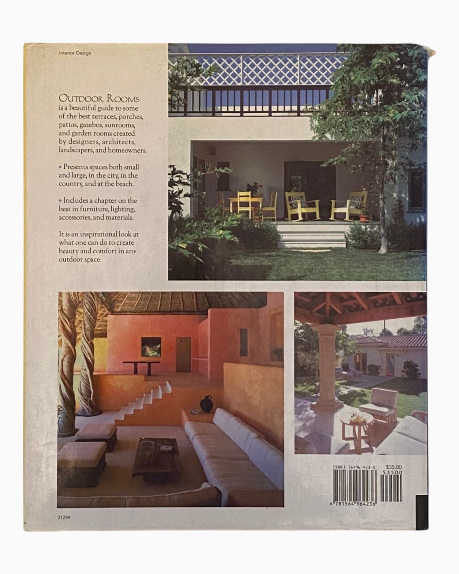 Pestil Books for vitruta Outdoor Rooms: Designs for Porches, Terraces, Decks, Gazebos