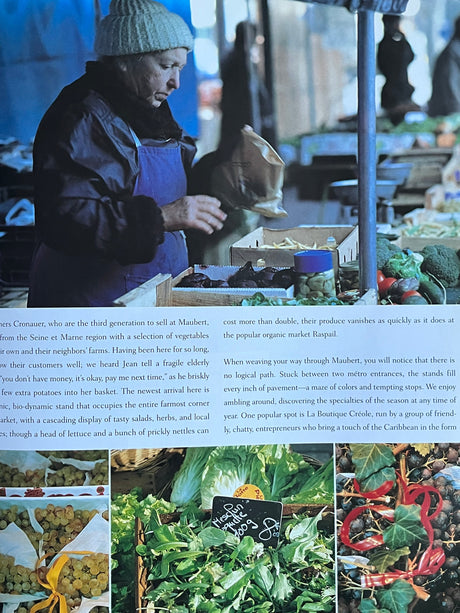 Pestil Books for vitruta Paris in a Basket: Markets - The Food and the People