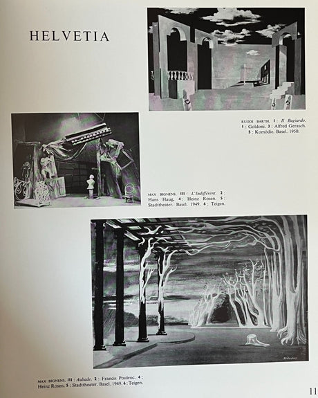 Pestil Books for vitruta Stage Design Throughout the World Since 1935