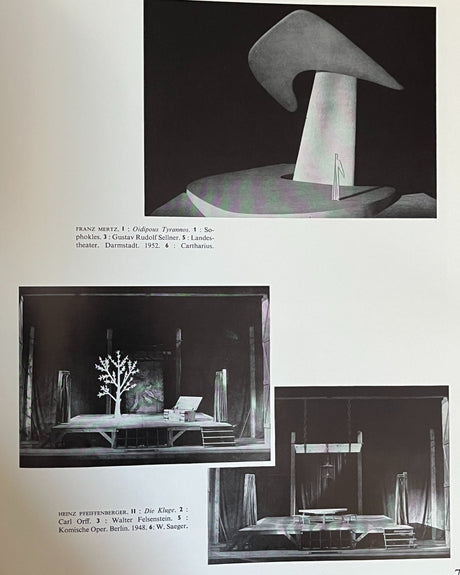 Pestil Books for vitruta Stage Design Throughout the World Since 1935
