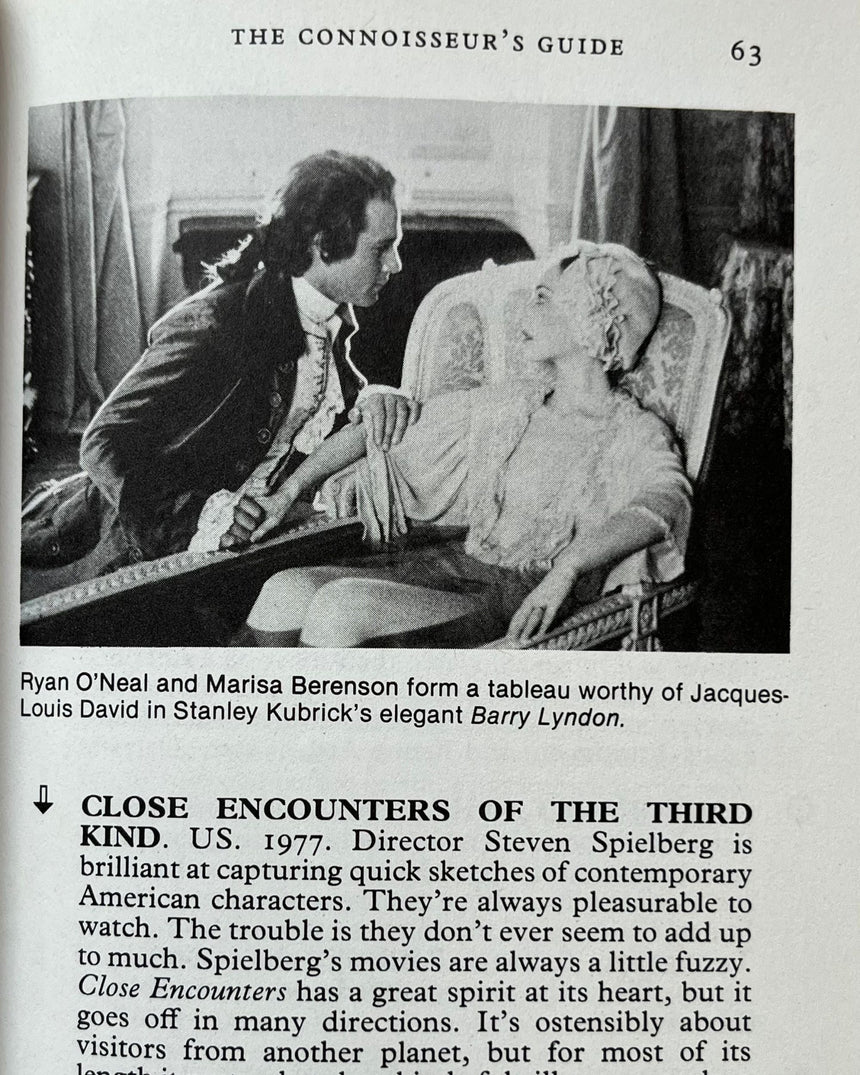 Pestil Books for vitruta The Connoiseur's Guide to Movies
