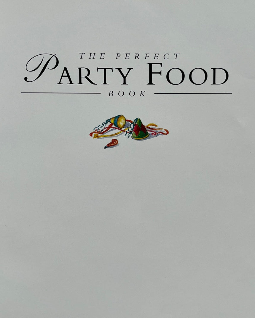 Pestil Books for vitruta The Perfect Party Food Book