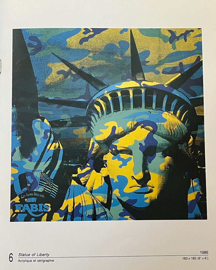 Pestil Books for vitruta Warhol in New York (Pommery Gallery Exhibition Catalogue)