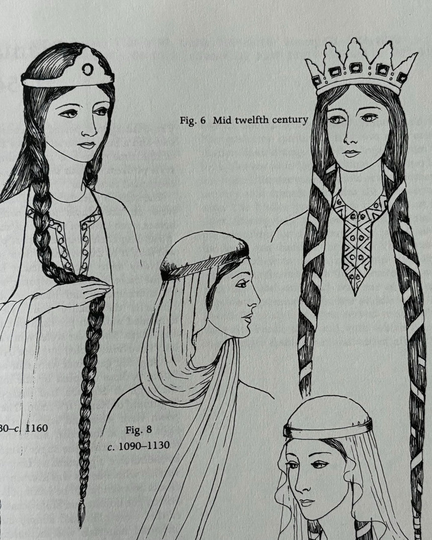 Pestil Books for vitruta Women's Hats, Headdresses and Hairstyles: With 453 Illustrations Medieval to Modern