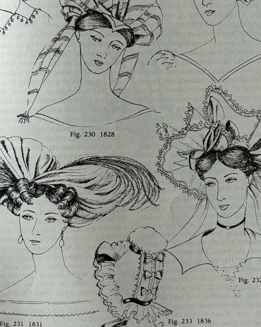 Pestil Books for vitruta Women's Hats, Headdresses and Hairstyles: With 453 Illustrations Medieval to Modern
