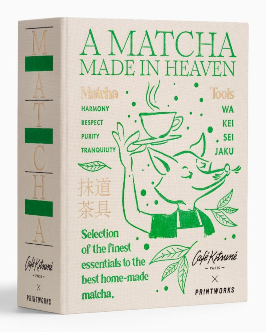 CAFE KITSUNÉ X Printworks Matcha Hazırlama Seti