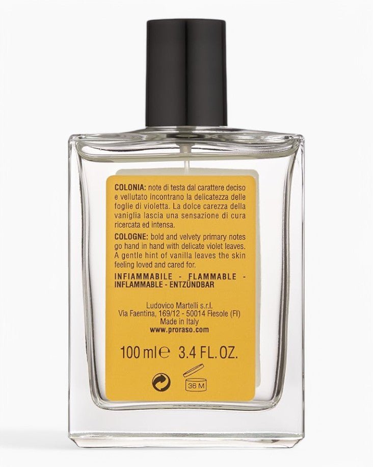 Proraso Eau de Cologne Wood & Spice - vitruta