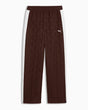 PUMA T7 Jacquarded Woven Kadın Pantolon Chocolate Brown