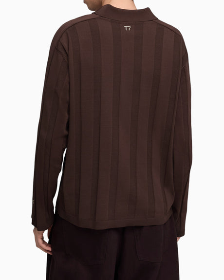 PUMA T7 Relaxed Long Sleeve Erkek Polo T-Shirt