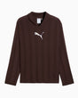 PUMA T7 Relaxed Long Sleeve Erkek Polo T-Shirt Chocolate Brown