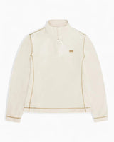 Rains Addis Fleece Curve Half Zip Dune