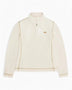 Rains Addis Fleece Curve Half Zip Dune