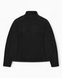 Rains Addis Fleece Curve Half Zip Black