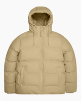 Rains Alta Puffer Jacket Sand