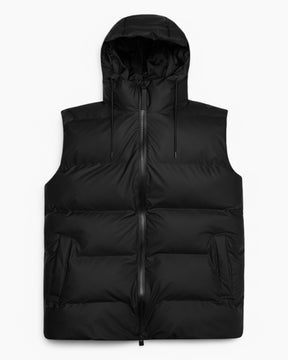Rains Alta Puffer Vest Black