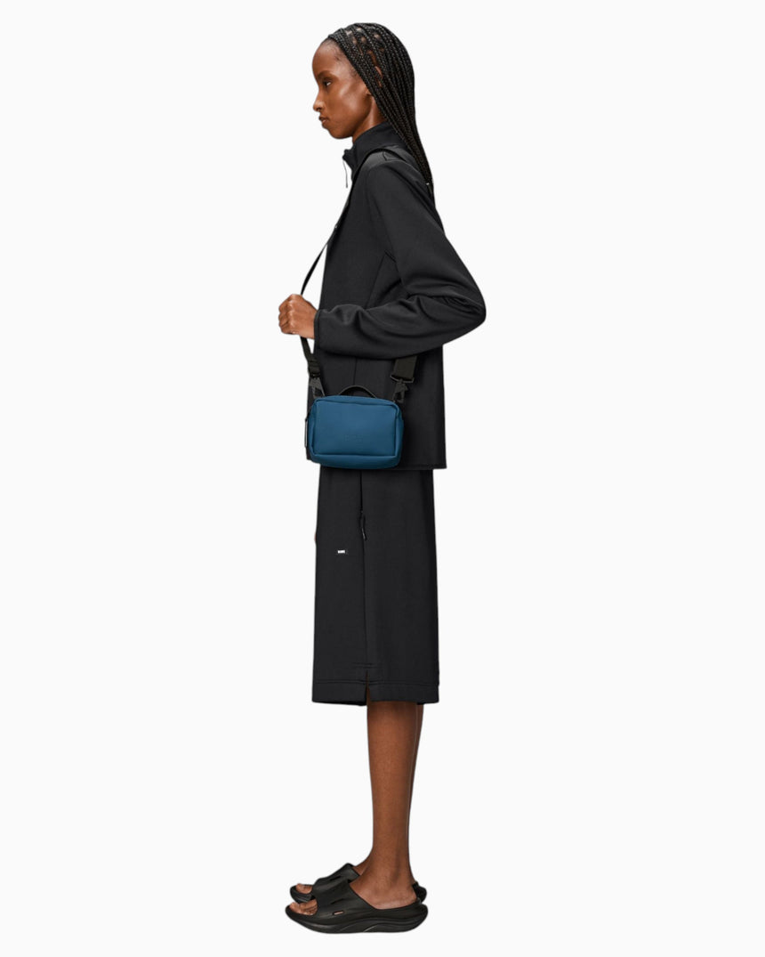 Rains Box Bag Micro Omuz Çantası