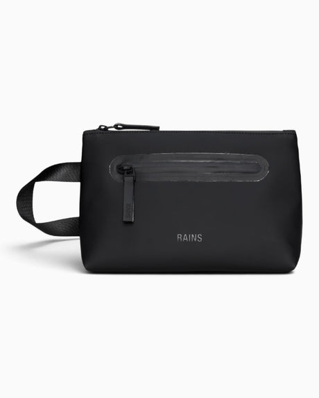 Rains Cosmetic Bag Zip Kozmetik Çantası Black