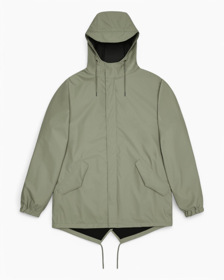 Rains Fishtail Jacket Drift